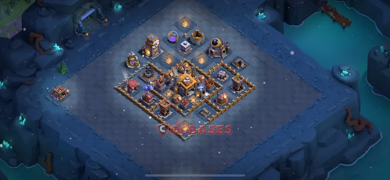 Builder Hall 7 Base -trophy – Layout id: x10qb base layout