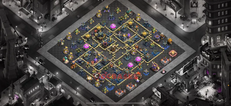 Town Hall 17 Base -war – Layout id: zeja8 base layout