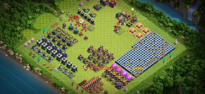 Town Hall 14 Base – Layout id: c2f6v base layout