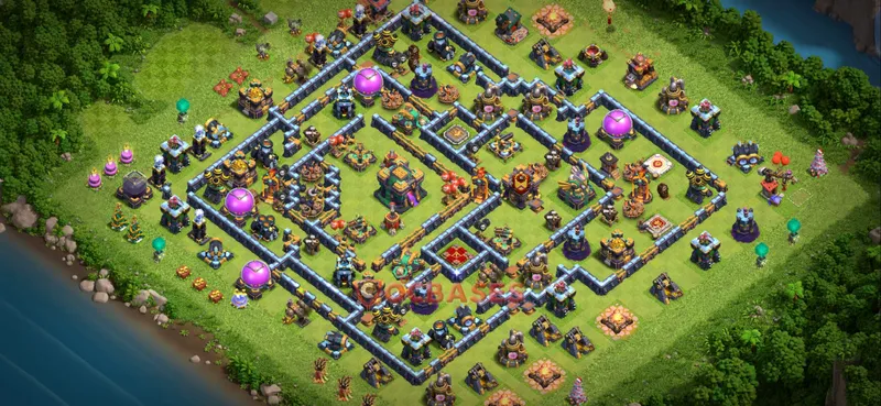 Town Hall 14 Base – Layout id: 8imu3 base layout
