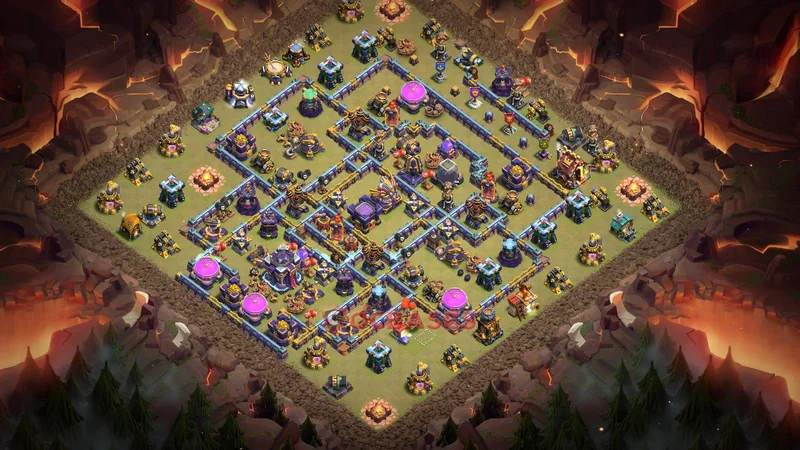 Town Hall 15 Base -war – Layout id: laq1l base layout