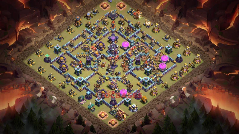 Town Hall 15 Base -war – Layout id: thzec base layout