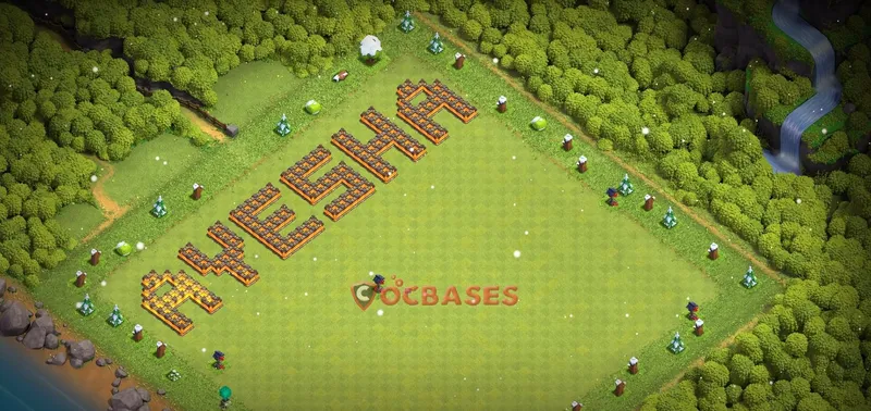 Town Hall 10 Base -fun – Layout id: rdten base layout, image 1