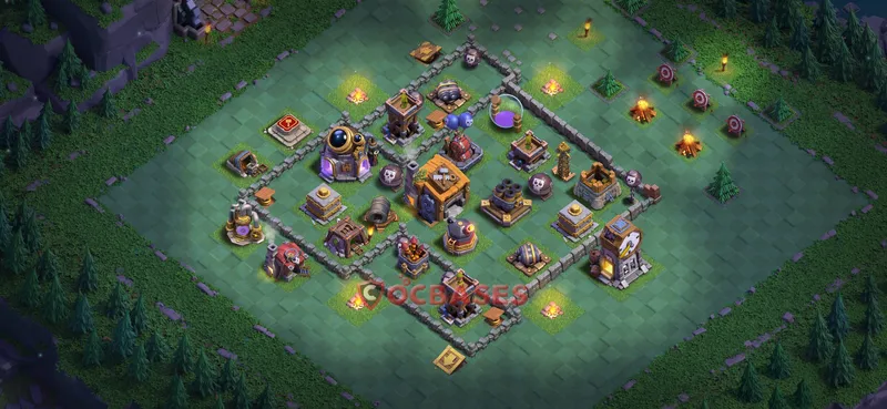 Builder Hall 7 Base -fun – Layout id: if5r5 base layout, image 2