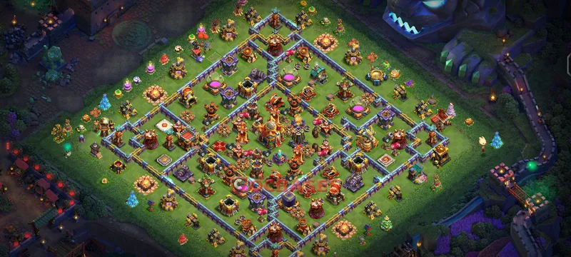 Town Hall 16 Base -farming – Layout id: hnyw2 base layout, image 2