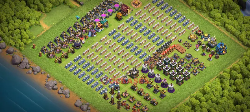 Town Hall 12 Base -progress base – Layout id: c1jb9 base layout