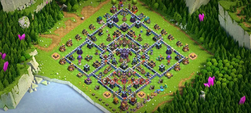 Town Hall 15 Base -war – Layout id: kl413 base layout