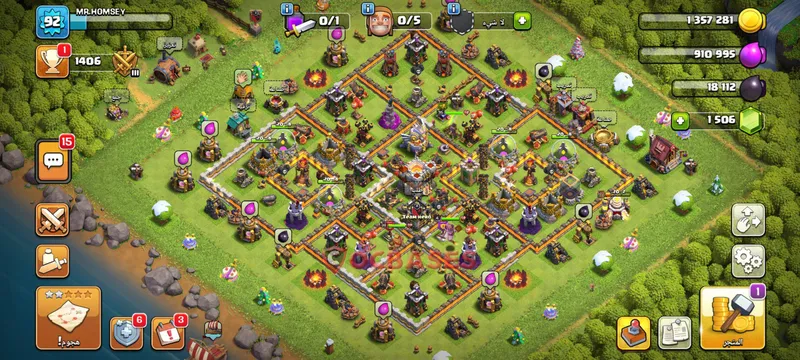 Town Hall 11 Base -hybrid – Layout id: nq888 base layout
