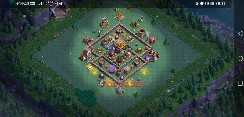 Builder Hall 7 Base -fun – Layout id: k14r0 base layout