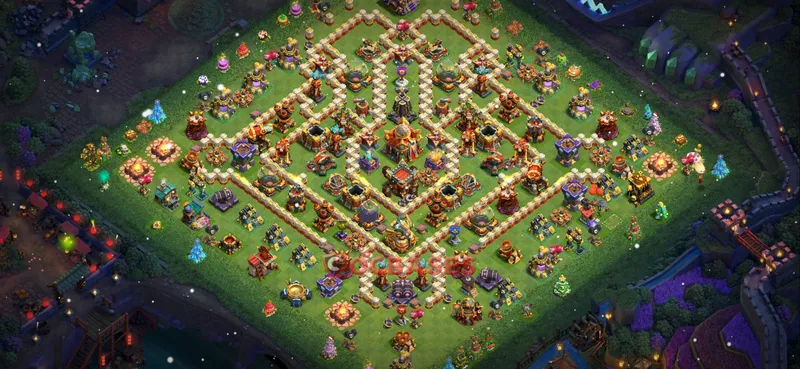 Town Hall 16 Base -farming – Layout id: j4m9w base layout