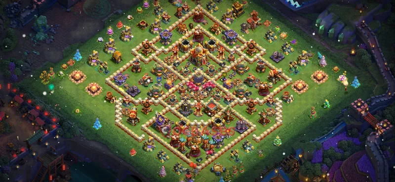 Town Hall 16 Base -farming – Layout id: za8am base layout