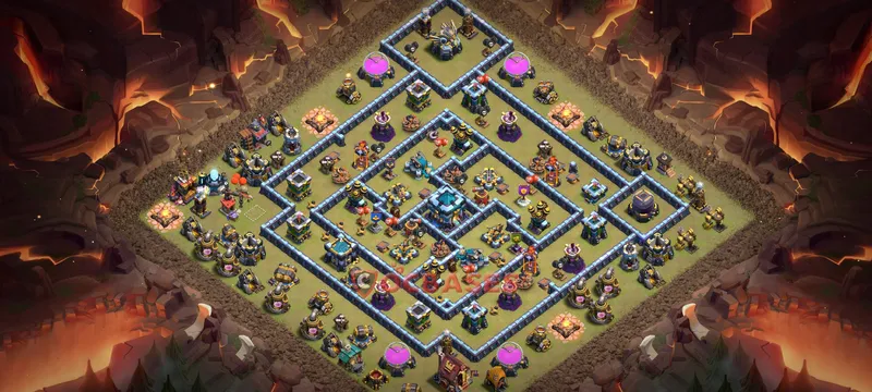 Town Hall 13 Base -farming – Layout id: w8nwf base layout