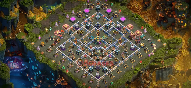 Town Hall 14 Base -farming – Layout id: 91ujn base layout