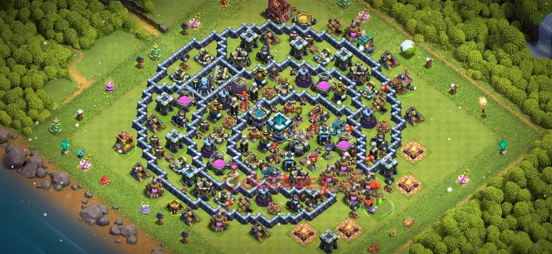 Town Hall 13 Base -farming – Layout id: 2n5n6 base layout