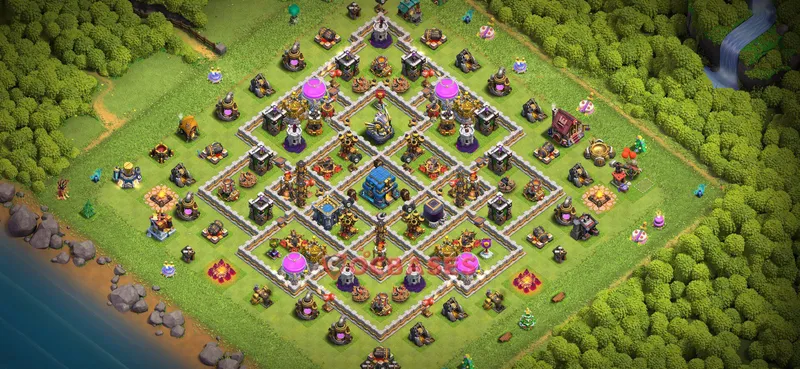 Town Hall 12 Base -farming – Layout id: 2igkx base layout