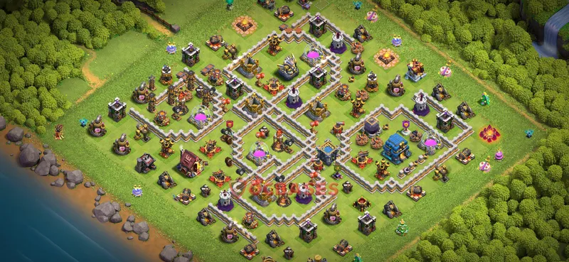Town Hall 12 Base -farming – Layout id: u1ni6 base layout