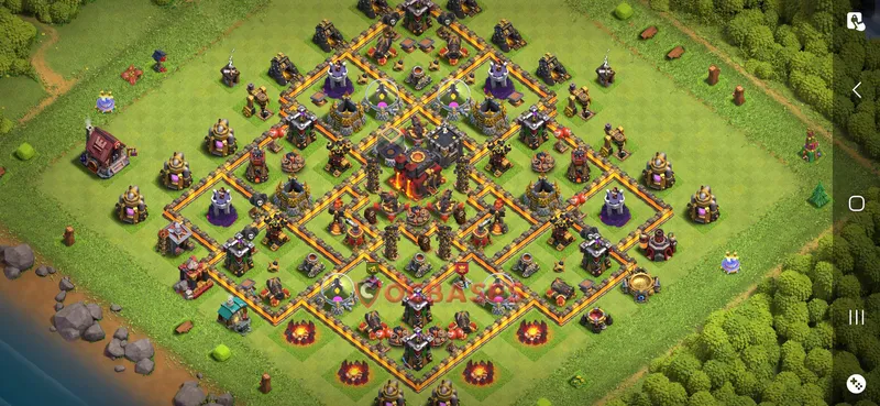 Town Hall 10 Base -farming – Layout id: jsunz base layout