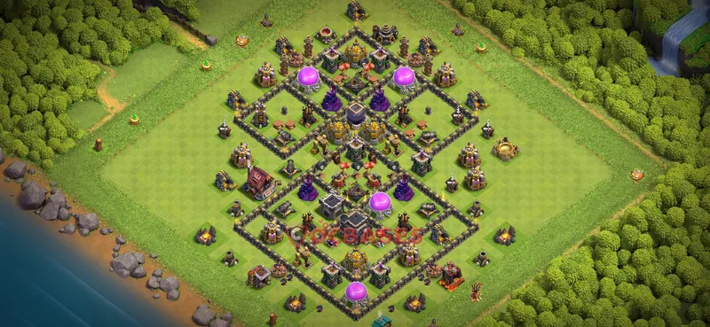 Town Hall 9 Base -farming – Layout id: yu0sq base layout
