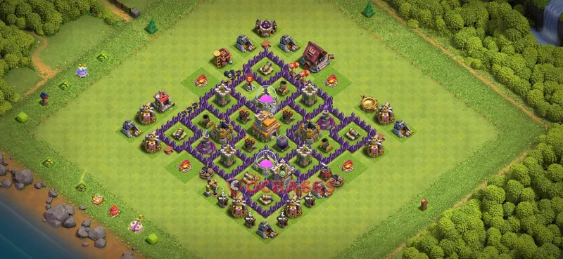 Town Hall 7 Base -farming – Layout id: enp15 base layout