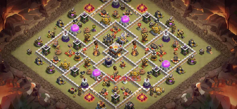 Town Hall 11 Base -war – Layout id: 2q8w4 base layout