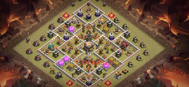 Town Hall 11 Base -war – Layout id: xb3qi base layout