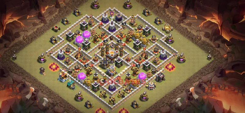 Town Hall 11 Base -war – Layout id: yg7gk base layout