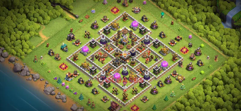 Town Hall 11 Base -farming – Layout id: fz3k3 base layout