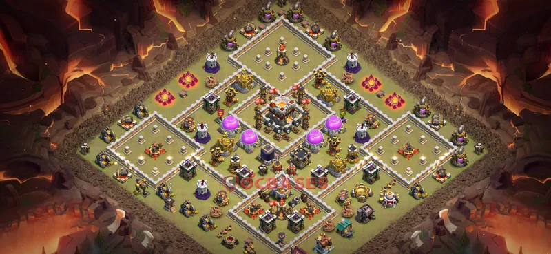 Town Hall 11 Base -war – Layout id: js0p1 base layout