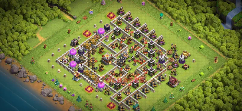 Town Hall 11 Base -farming – Layout id: z8tkm base layout