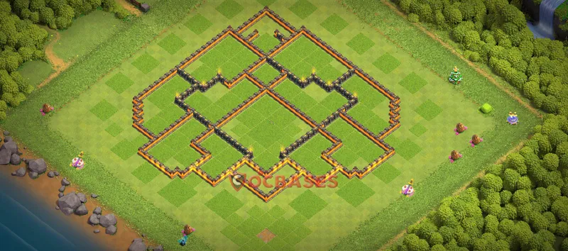 Town Hall 10 Base -hybrid – Layout id: oa1uy base layout, image 1