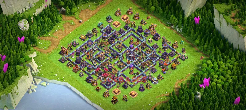 Town Hall 15 Base -cwl – Layout id: cv09v base layout