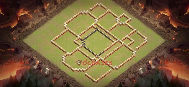 Town Hall 17 Base -war – Layout id: eutr4 base layout, image 2