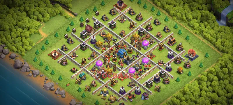 Town Hall 12 Base -farming – Layout id: eo4pp base layout
