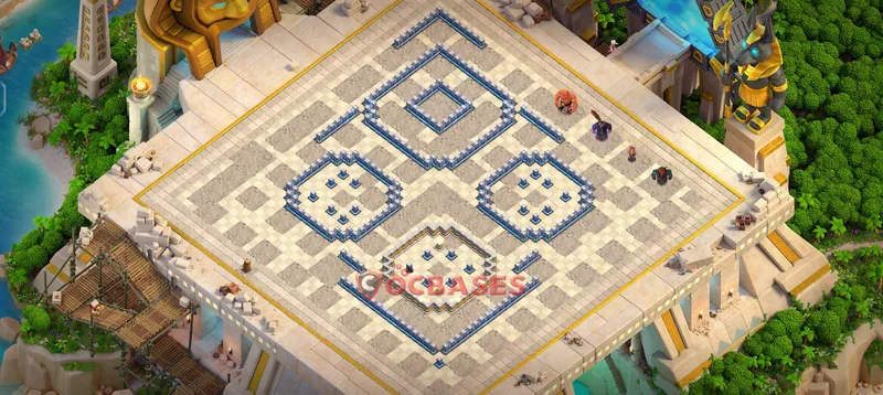 Town Hall 13 Base -trophy – Layout id: qyobh base layout, image 2