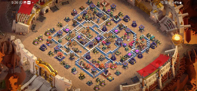 Town Hall 15 Base -war – Layout id: 1bels base layout