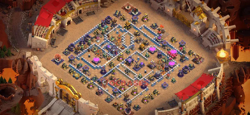 Town Hall 15 Base -war – Layout id: 3u2wz base layout