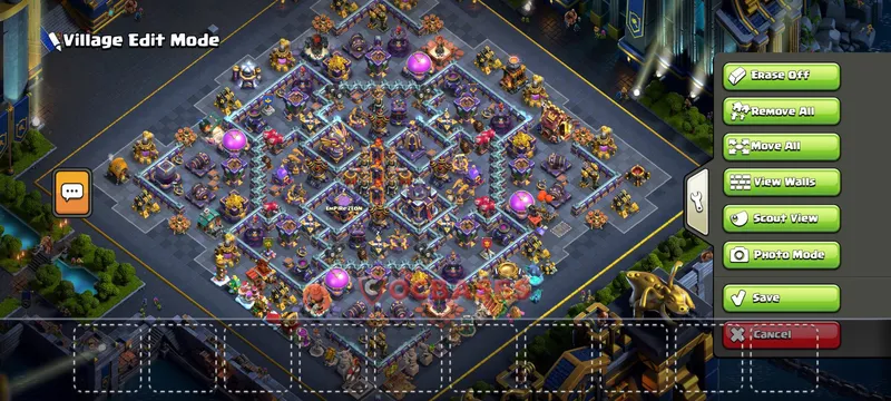 Town Hall 15 Base -trophy – Layout id: n3bek base layout