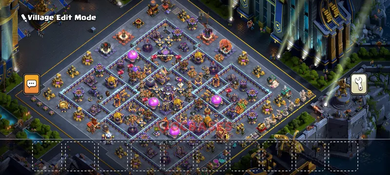Town Hall 15 Base -war – Layout id: iqtkw base layout