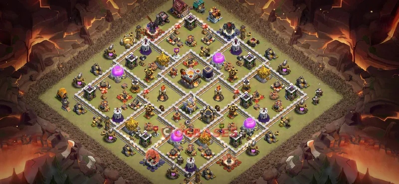 Town Hall 11 Base -war – Layout id: kolpp base layout
