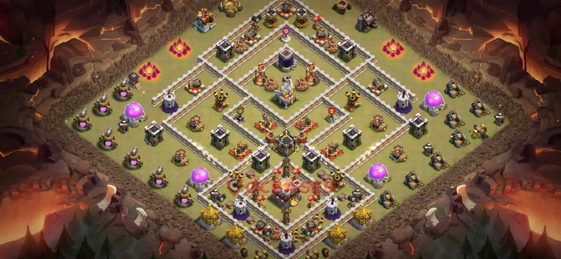Town Hall 11 Base -war – Layout id: sm6g0 base layout