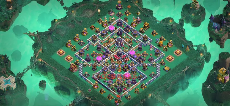 Town Hall 15 Base -farming – Layout id: fb9z1 base layout