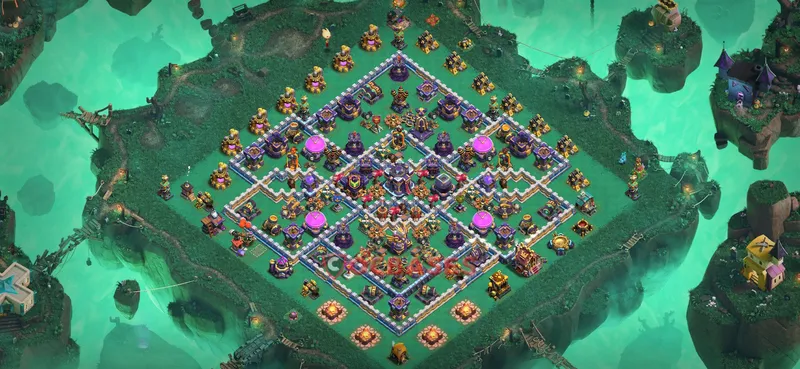 Town Hall 15 Base -farming – Layout id: cfyq3 base layout