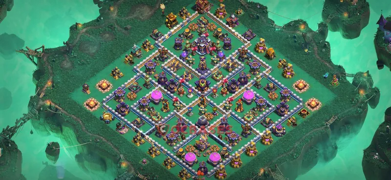 Town Hall 15 Base -farming – Layout id: 7oltd base layout