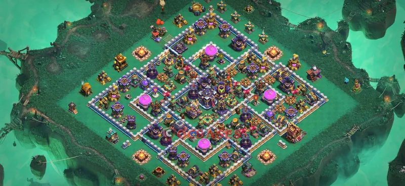 Town Hall 15 Base -farming – Layout id: 0i4b2 base layout