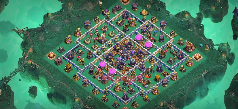 Town Hall 15 Base -farming – Layout id: i9z3m base layout