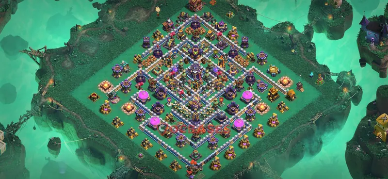 Town Hall 15 Base -farming – Layout id: 5i79u base layout