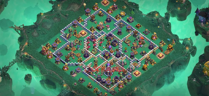 Town Hall 15 Base -farming – Layout id: son63 base layout