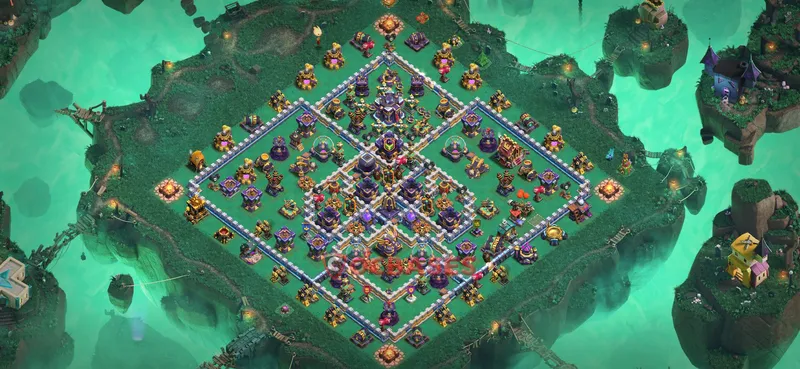 Town Hall 15 Base -farming – Layout id: vxnfb base layout