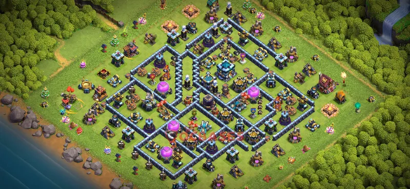 Town Hall 13 Base -farming – Layout id: 9wyk2 base layout