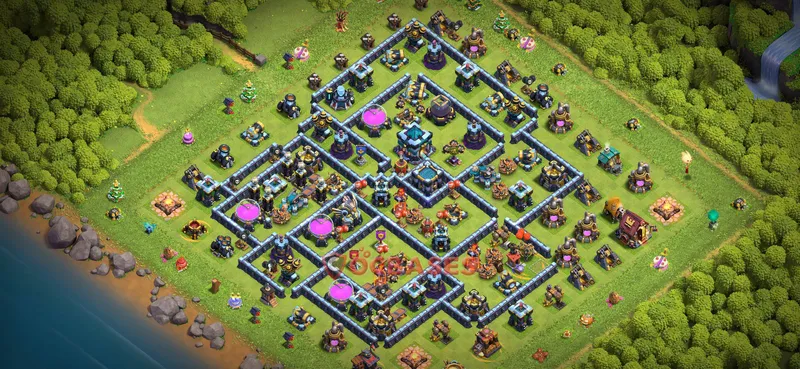 Town Hall 13 Base -farming – Layout id: z1ll8 base layout